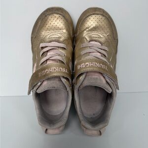 Tsukihoshi Gold and Pink Kids Sneakers- size little kid 11